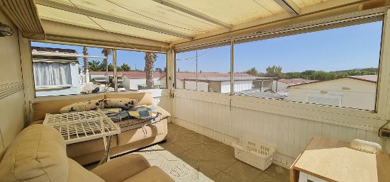 End conservatory : 1 bed, 1 bath mobile home for sale in Las Rosas