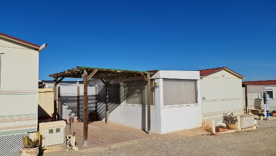Outside of the mobile home : 2 bed, 1 bath mobile home for sale in Los Olivos